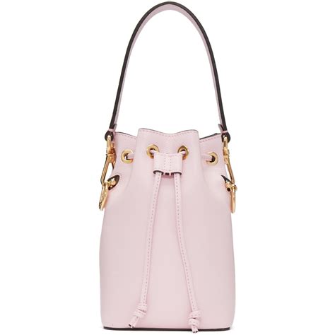 fendi rose bag|pink bucket handbags.